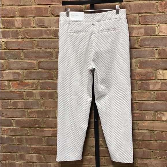 Cato Cream/Tan Polka dots Mid-Rise Ankle Pant Size 12 - Picture 8 of 8